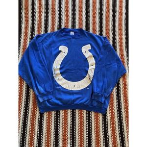 Vintage NFL Logo 7 Indianapolis Colts 1995 Sweatshirt Crewneck Size 2X-Large